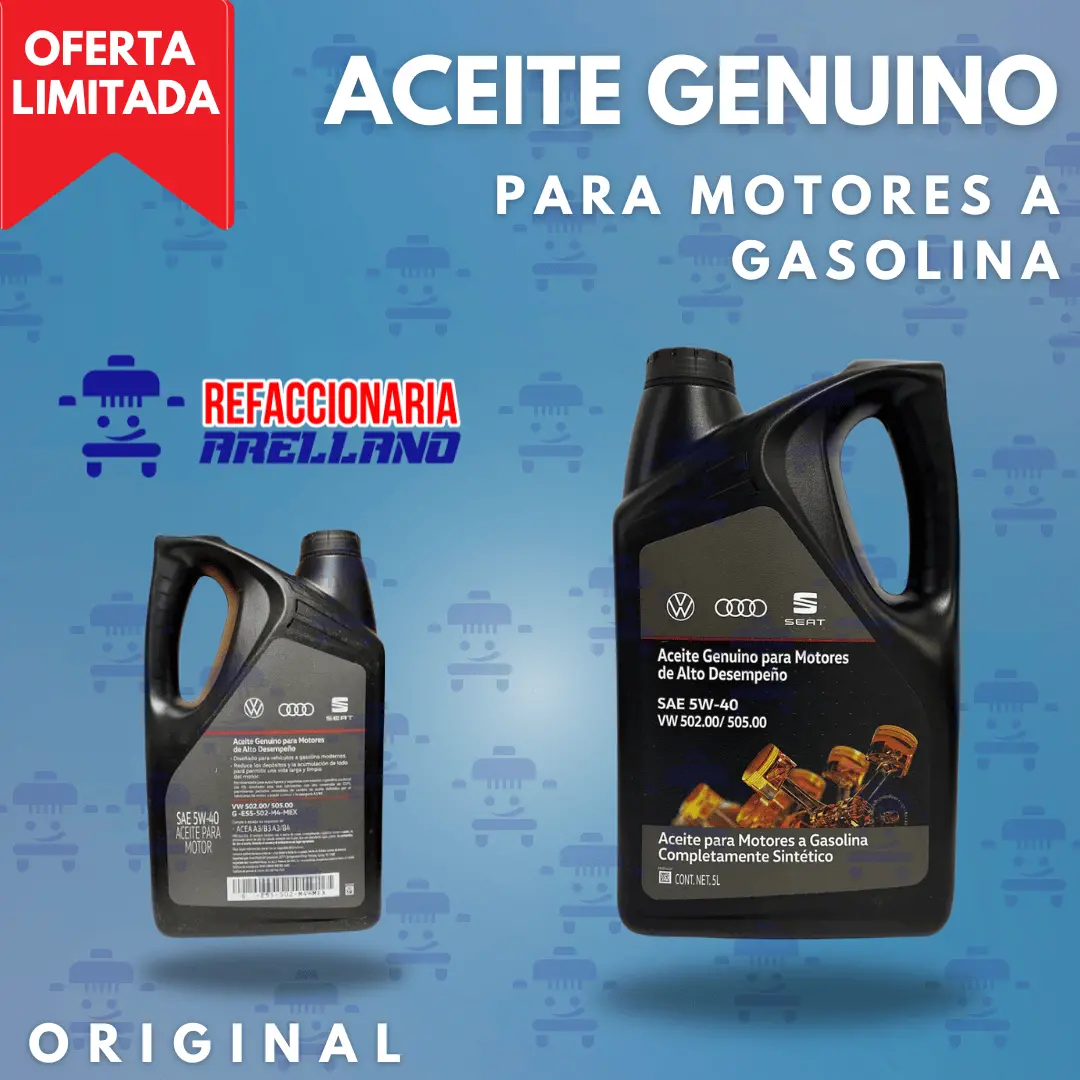 Aceite genuino para motres a gasolina