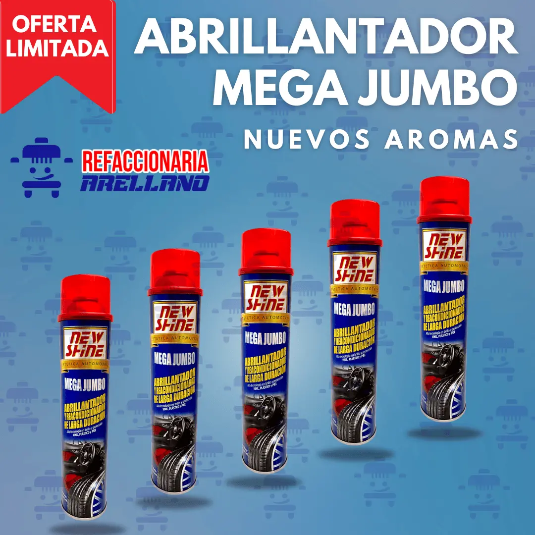 Abrillantador Mega Jumbo New Shine